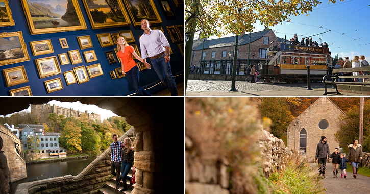 The Bowes Museum, Beamish Museum, Durham City and North Pennines AONB